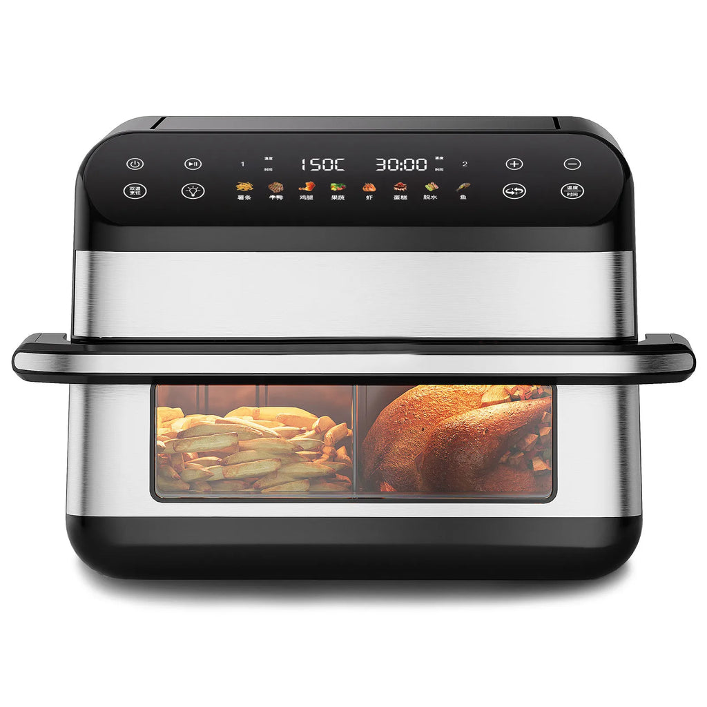 10L Dual-Basket Air Fryer Oven
