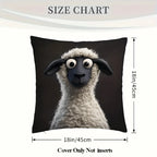 Cute Cartoon Sheep Pillow Cover