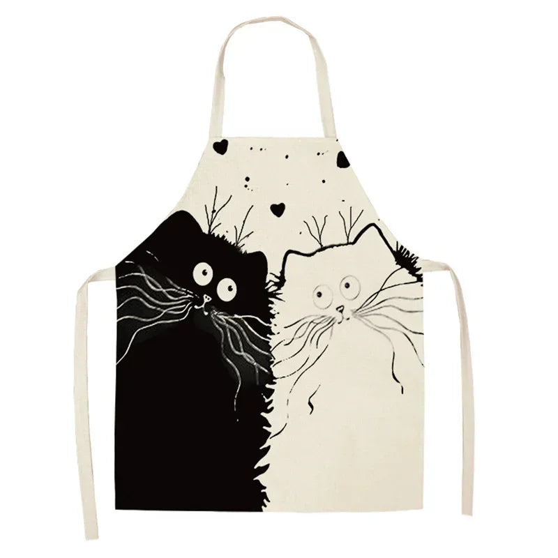 Cartoon Cat Apron
