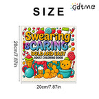 Swearing is CARING Coloring Book