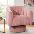 360° Swivel Accent Chair/ Armrest Set of 2