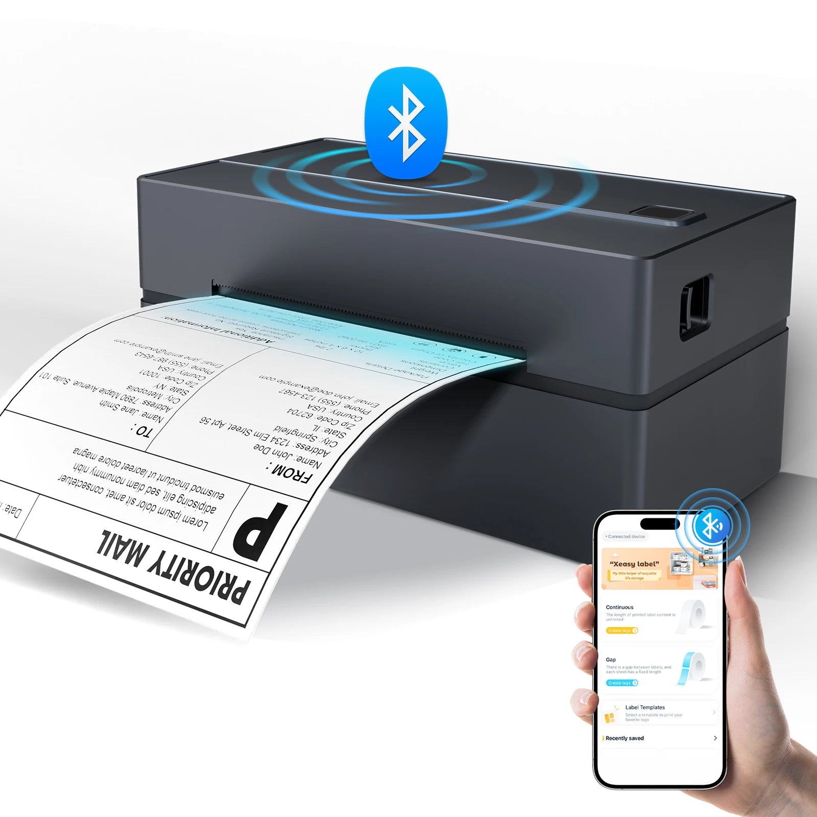Thermal Label Printer / No Ink Required