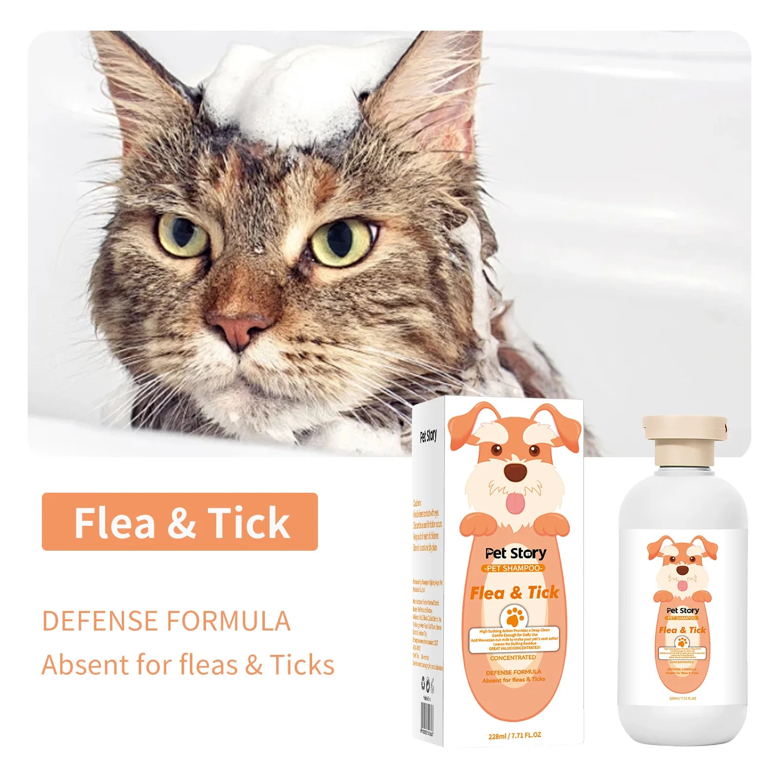 Premium Whitening Pet Grooming Shampoo