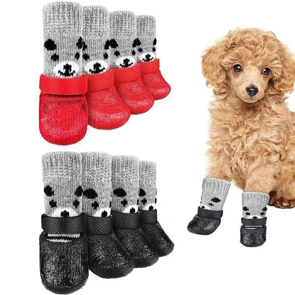 Waterproof Cats /Dogs Rubber Socks Non-slip