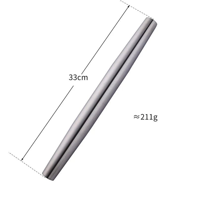 Golden Stainless Steel  Rolling Pin