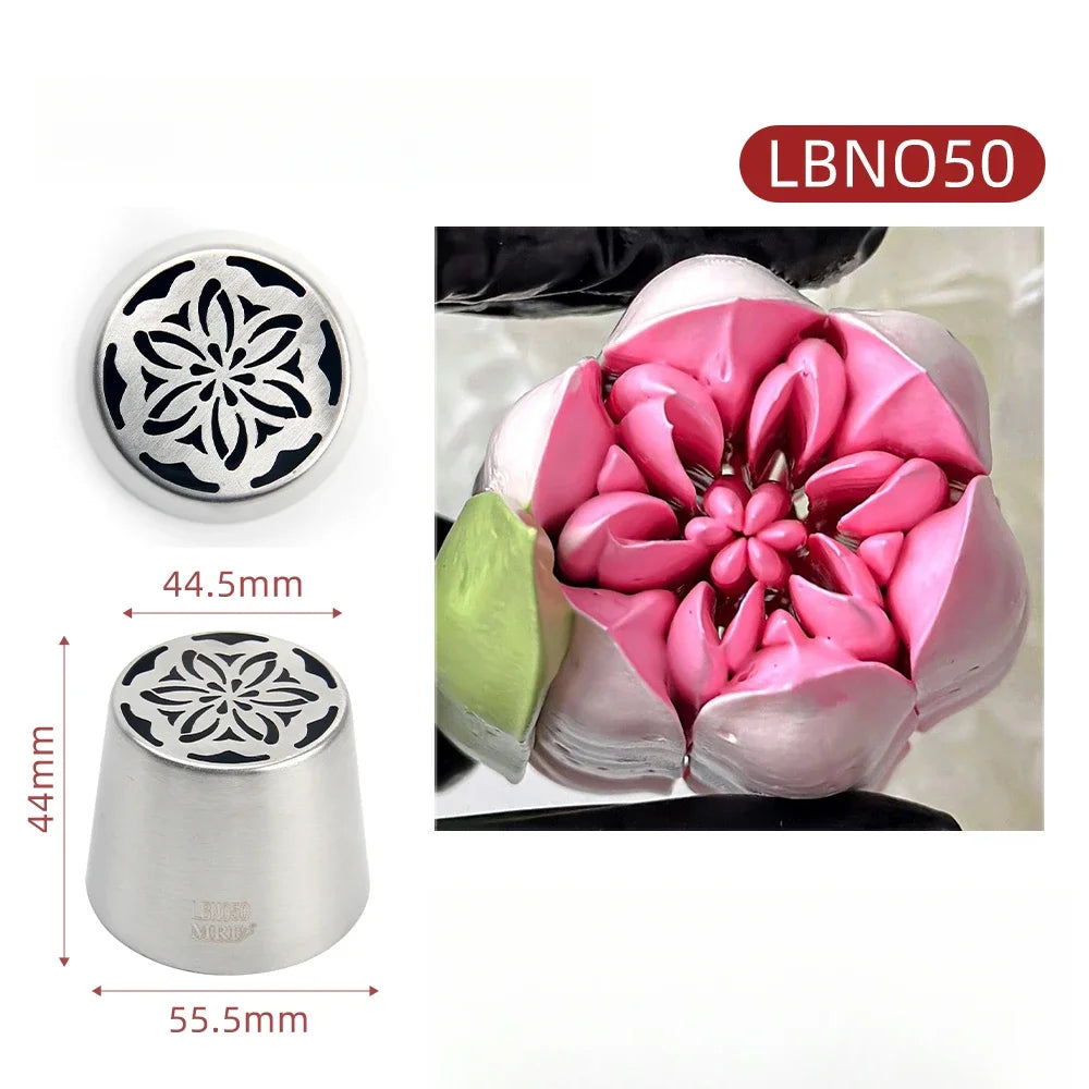 13 Stainless Steel Nozzles, Cake Decorations