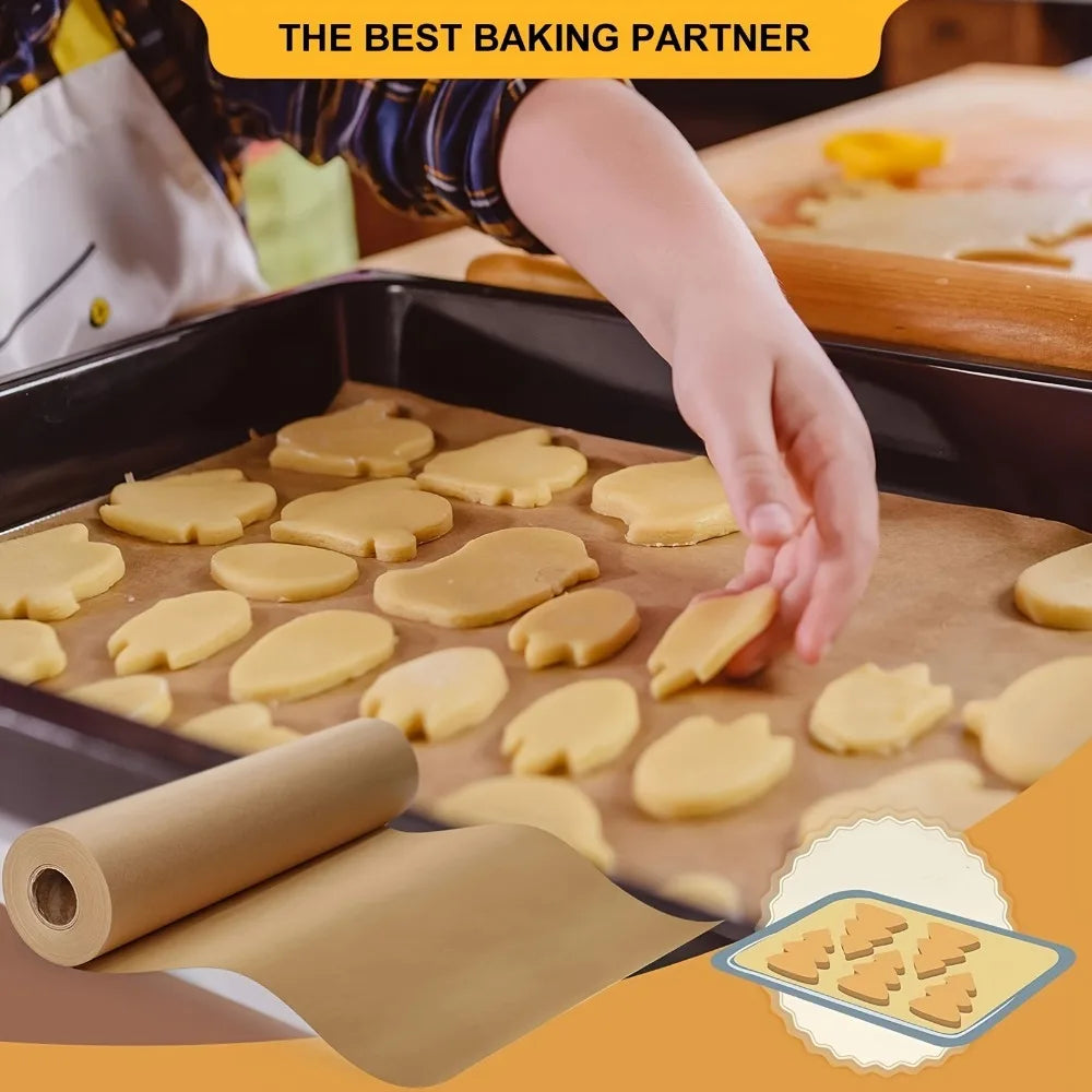 5/8/10/20m Parchment Paper Baking Sheets, Non-Stick