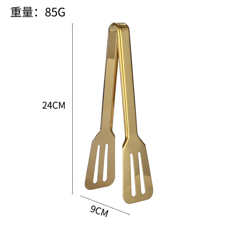 Gold BBQ Tongs