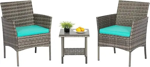 Patio /5 Pc Outdoor Wicker Set