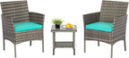 Patio /5 Pc Outdoor Wicker Set