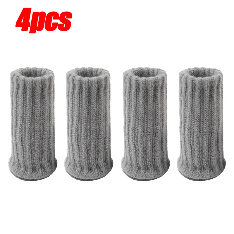 24/4PCS Furniture Feet Knitted Protectors
