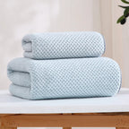 Fleece Bath Towel 3pc Set
