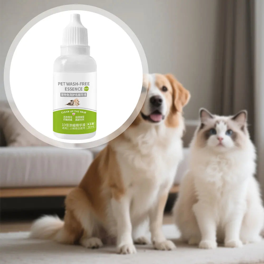 Pet Dry Shampoo Spray, Gentle, No-Rinse