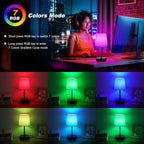 Set 2 Color Changing Lamps ,Touch Control