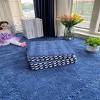 30*30CM Soft Plush Children Rug, Interlocking