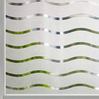 Window privacy film frosted glass