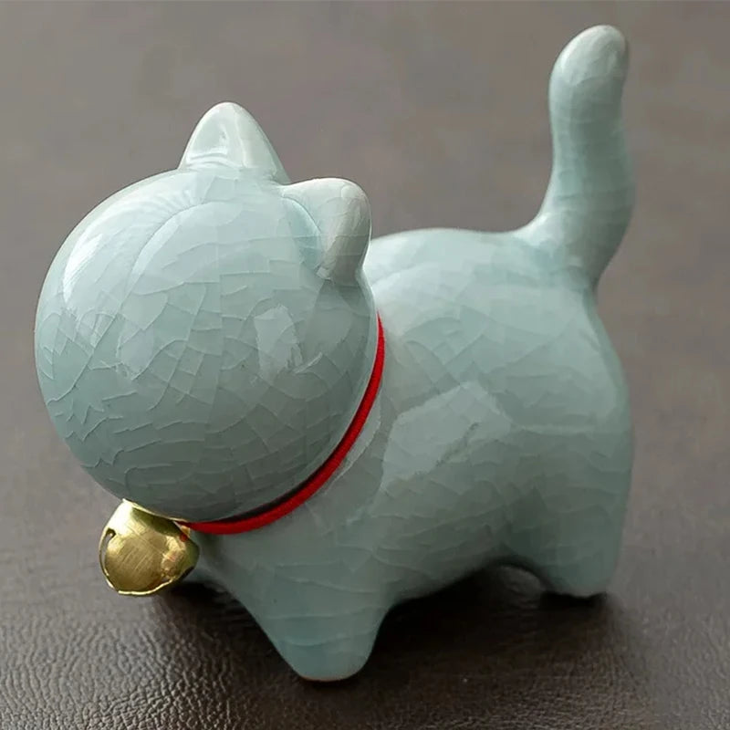 Ceramic Kitten Ornament