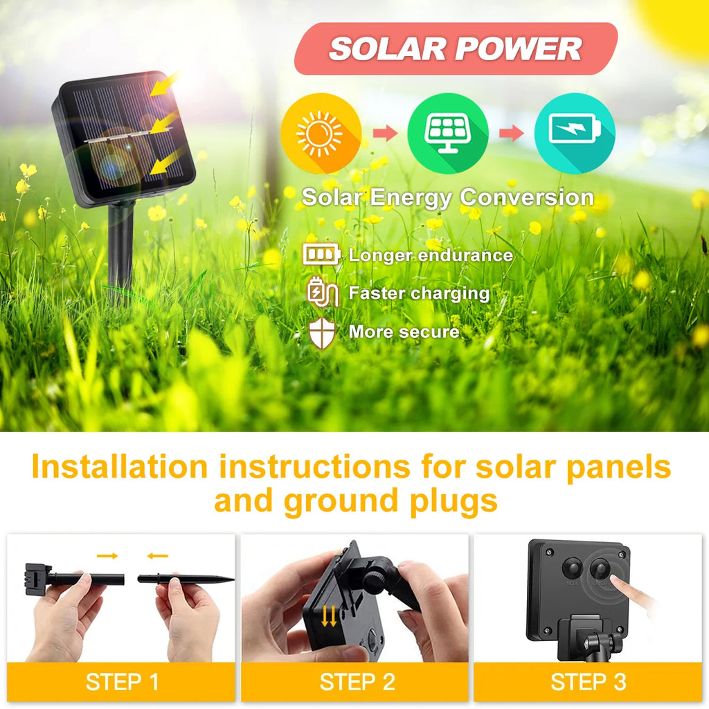 Solar Bubble Ball Pathway Lights, Outdoor