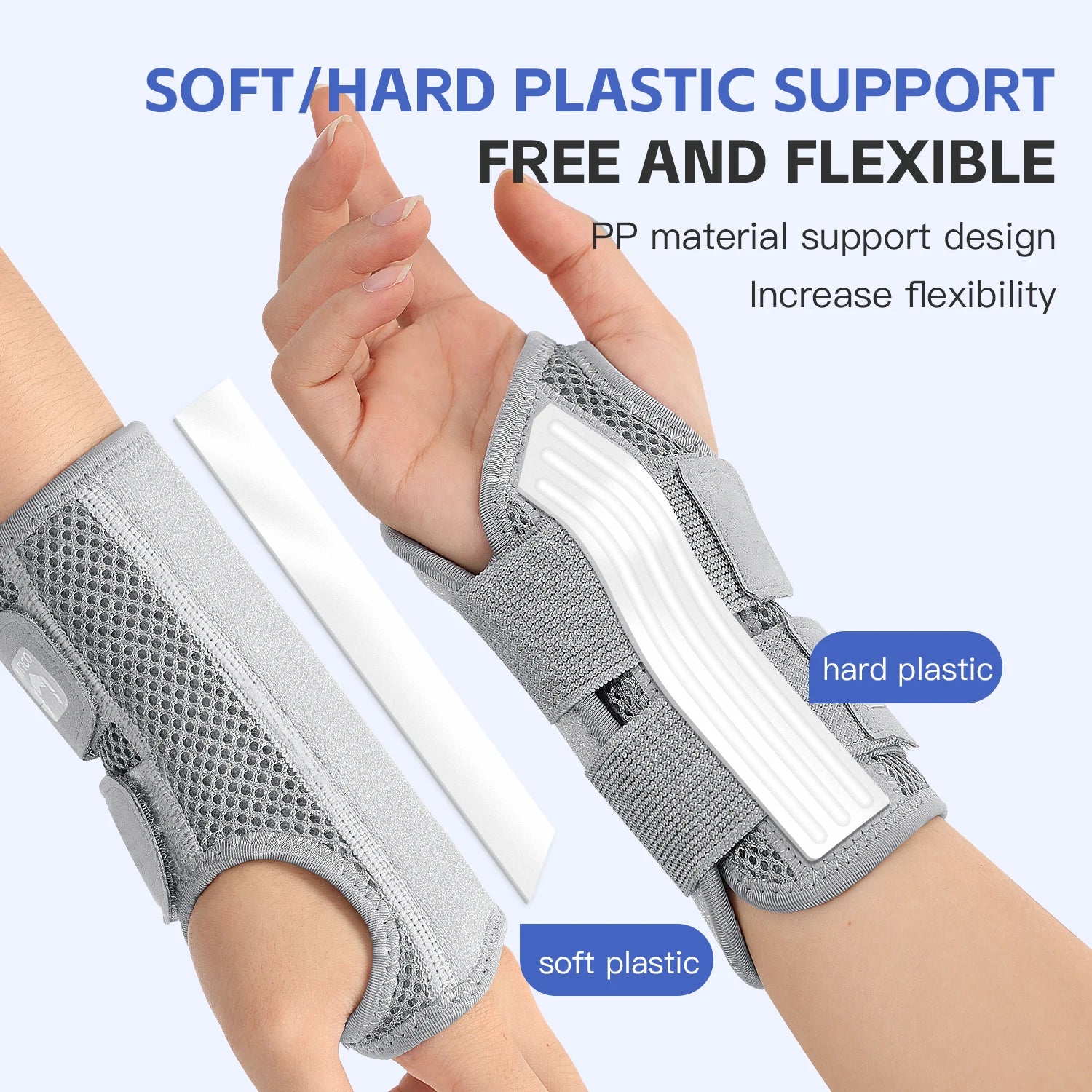 Wrist Support Brace with Splints