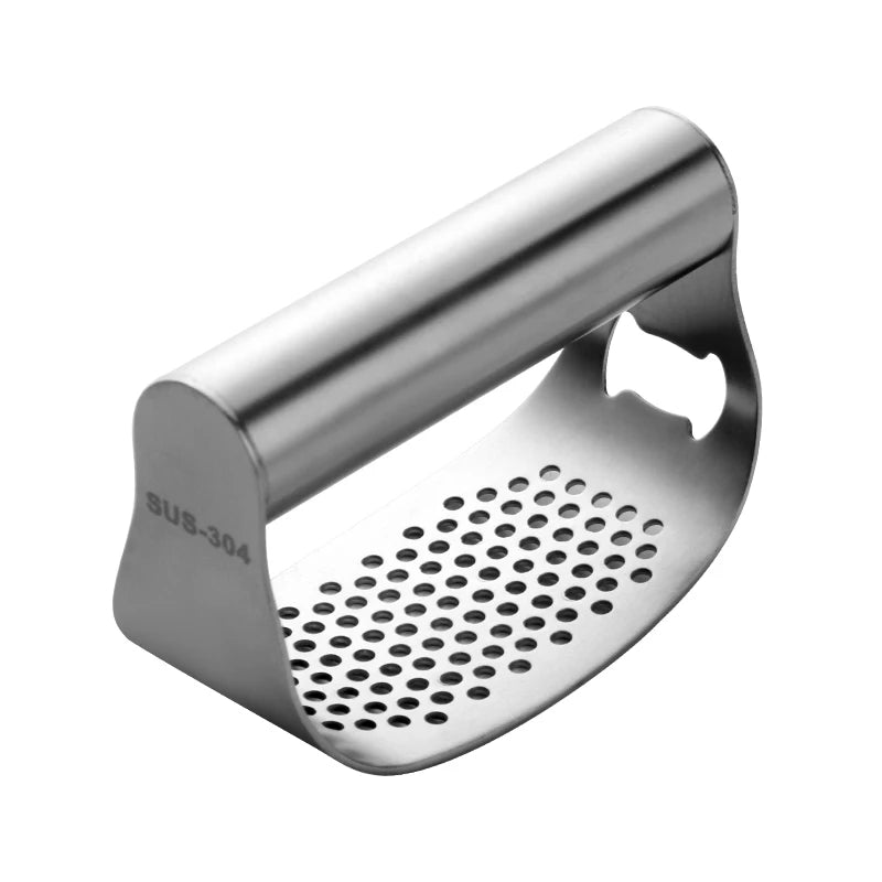 Gold Garlic Press,  Stainless Steel