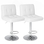 Leather Bar Stools Set of 2