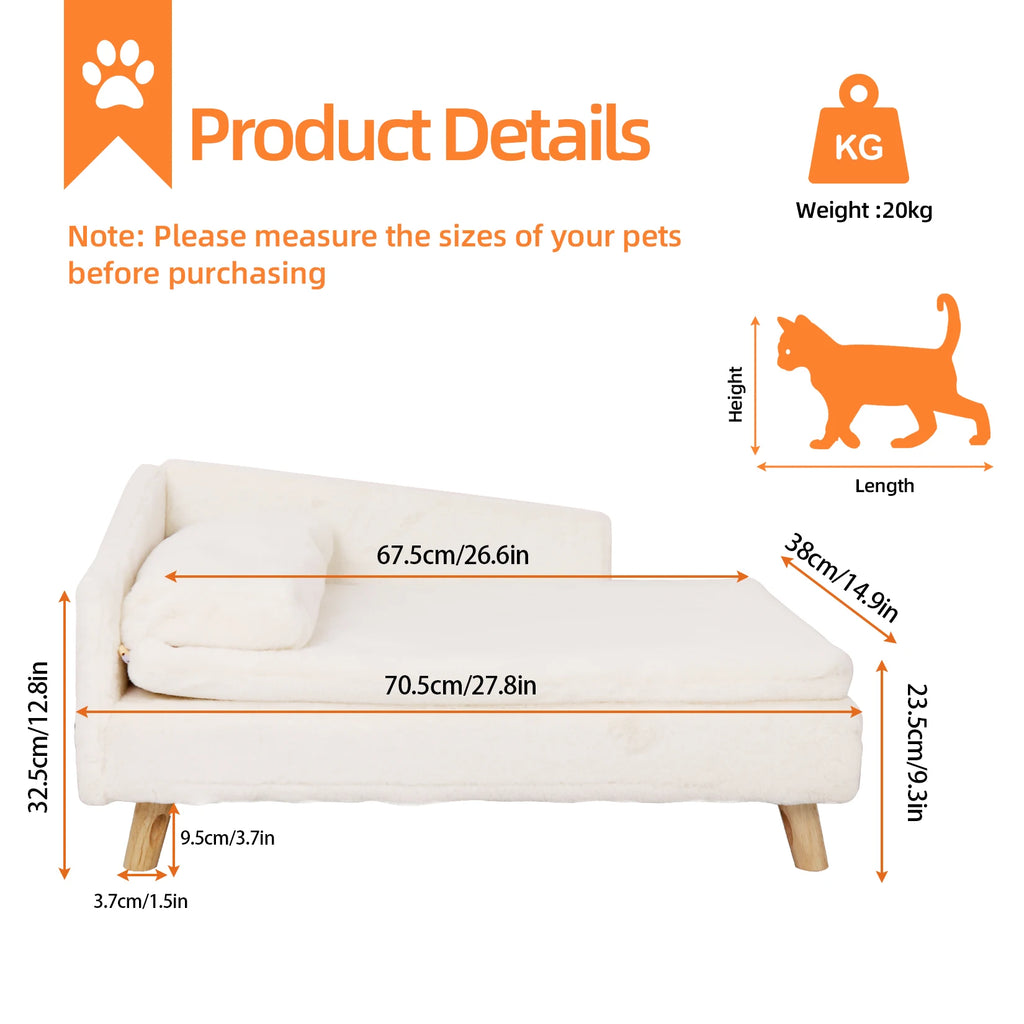 Elevated Pet Stool Bed
