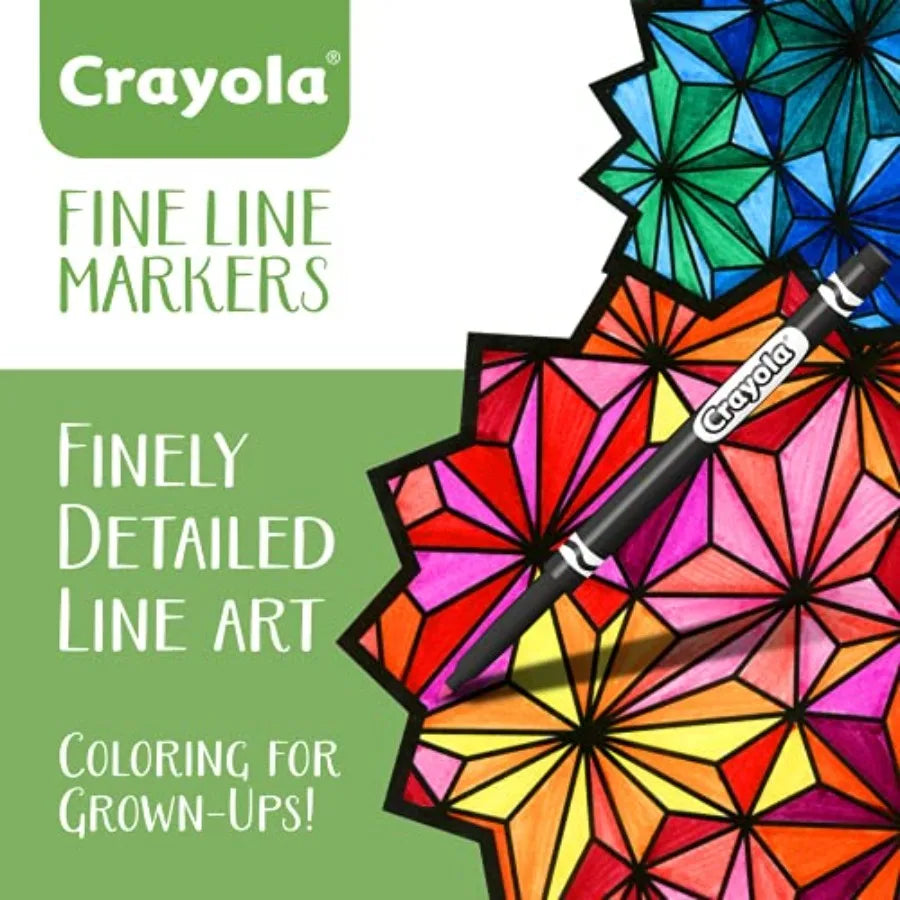 Crayola Fine Line Markers, 40ct