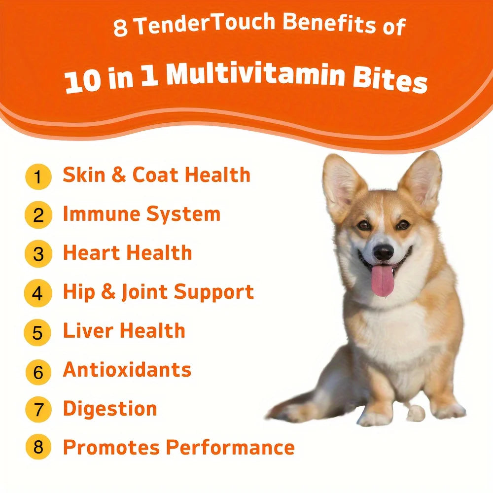 360 Chews - Multivitamin Dog Supplement, Grain Free