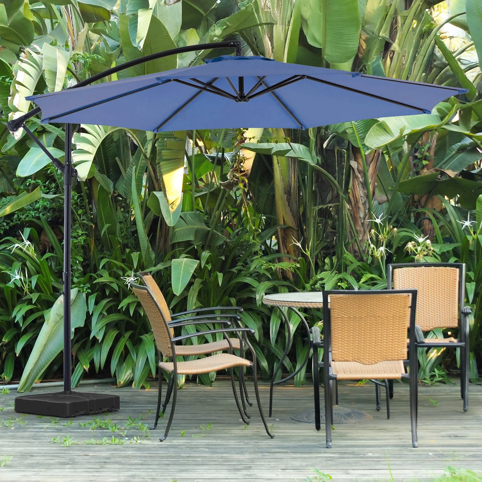 10FT  Patio Umbrella with Easy Tilt Adjustment