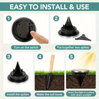8 Solar Disk Light Outdoor Underground