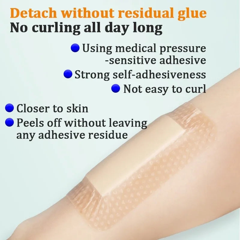 5pcs silicone foam dressing waterproof, sterile