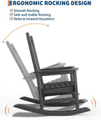 Outdoor Rocking Chair, All-Weather