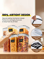 24pcs，Sealed food containers with LIDS