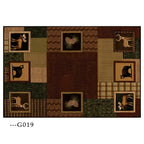 Bear,  Moose,  Deer Carpet