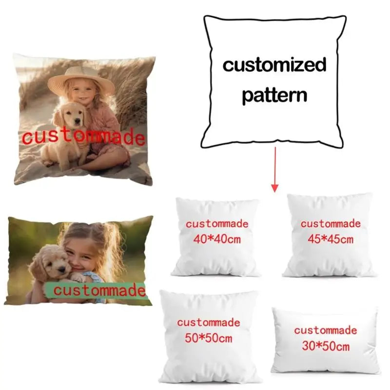 Personalized Pillowcase Printed with Your Picture