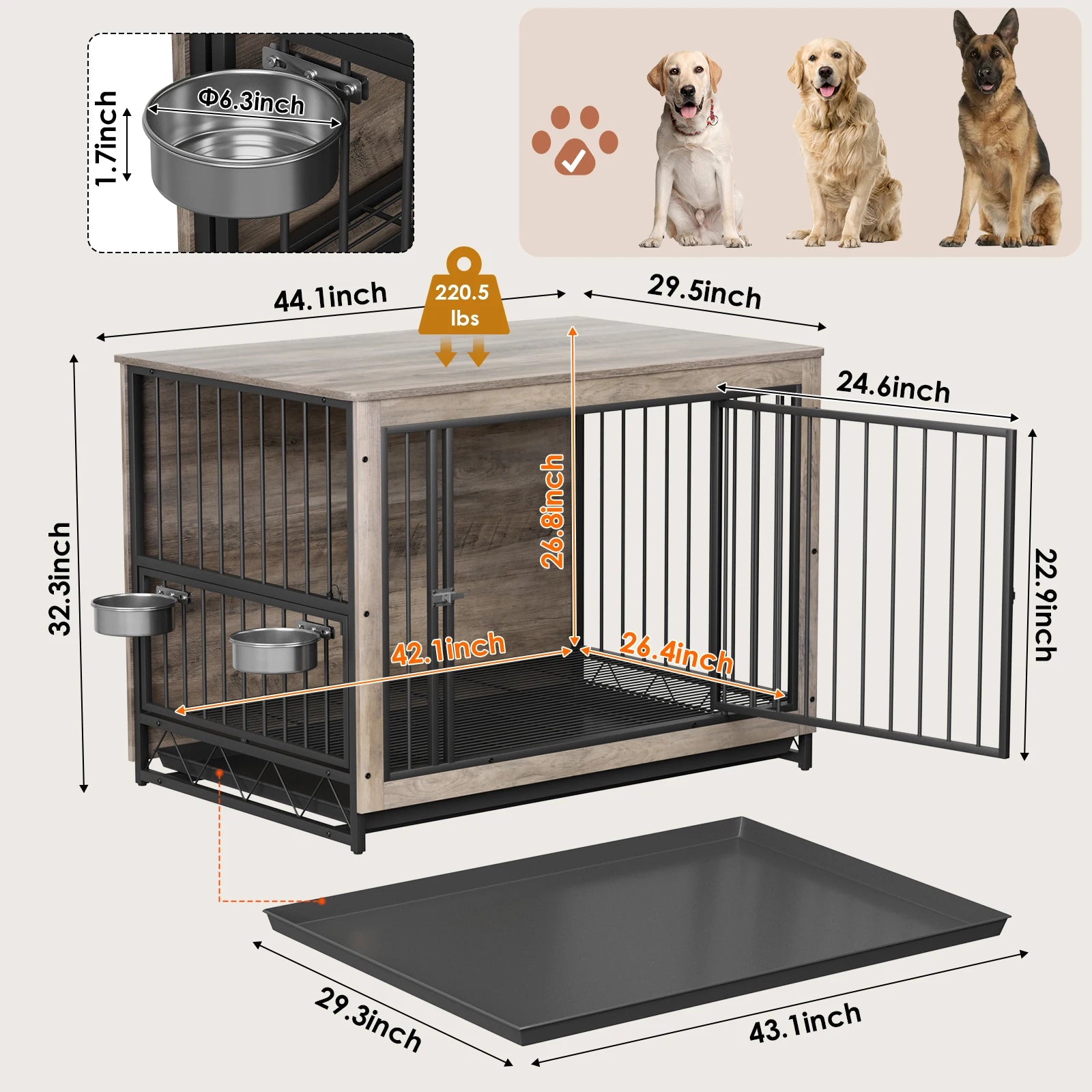 Furniture Style Dog Kennel