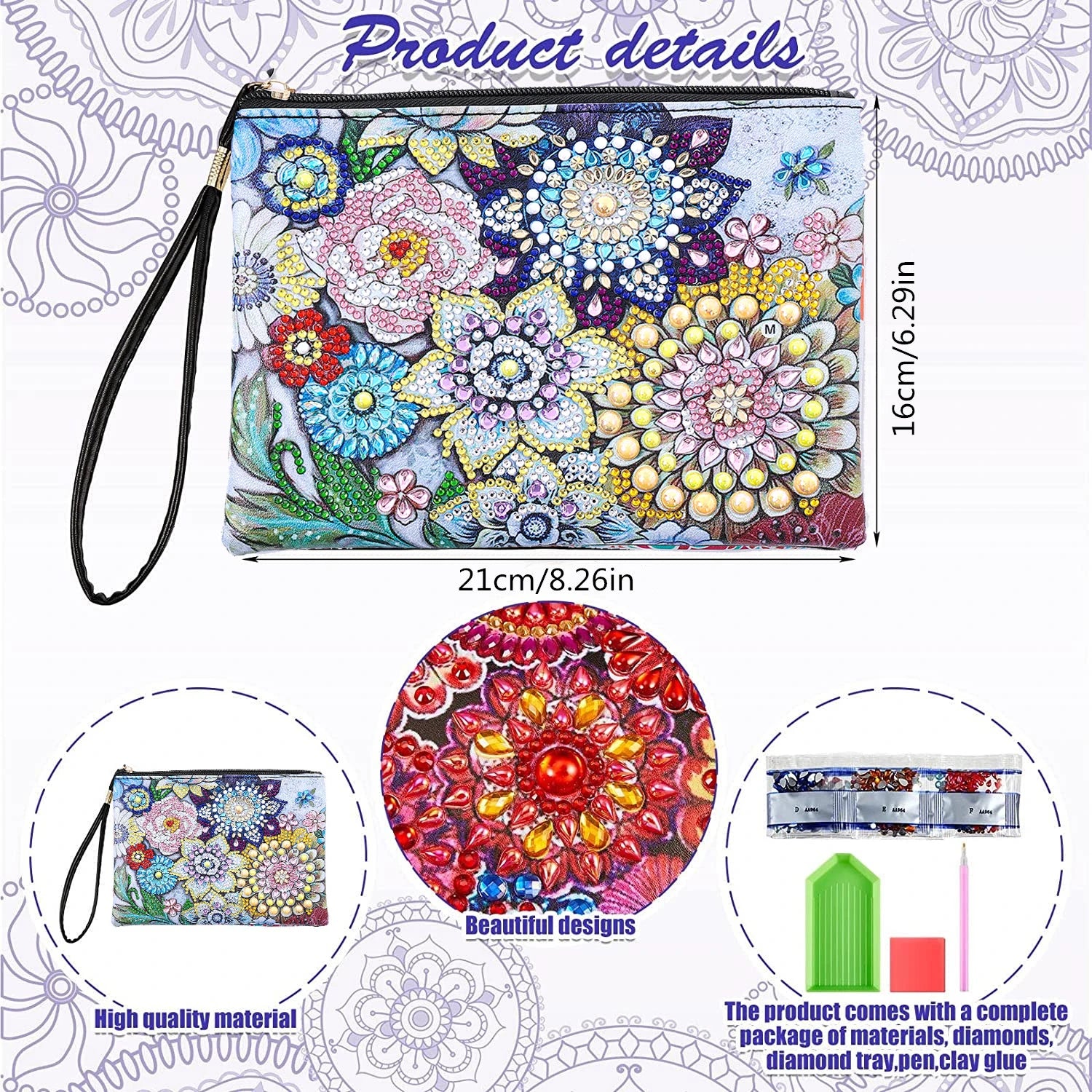 1pc Purse Diamond Painting Kits
