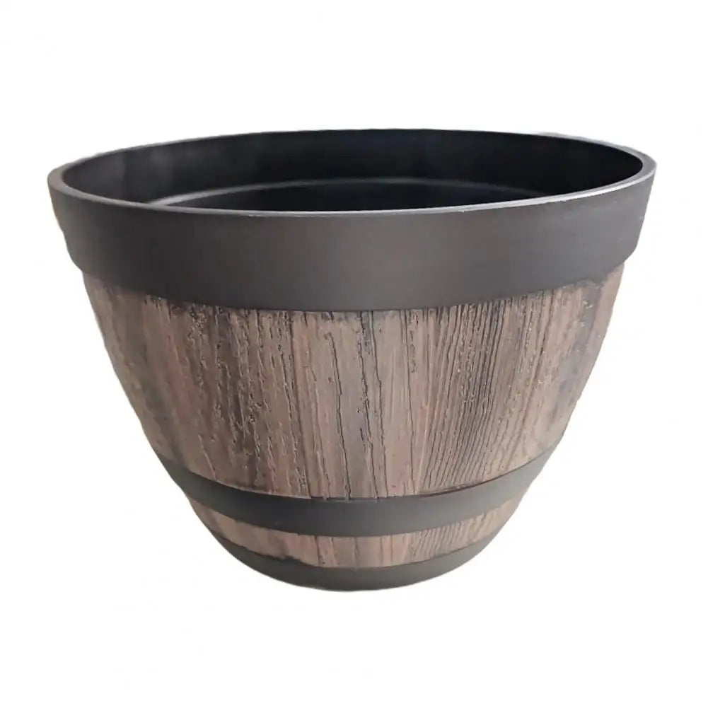 Wooden Plastic Pot