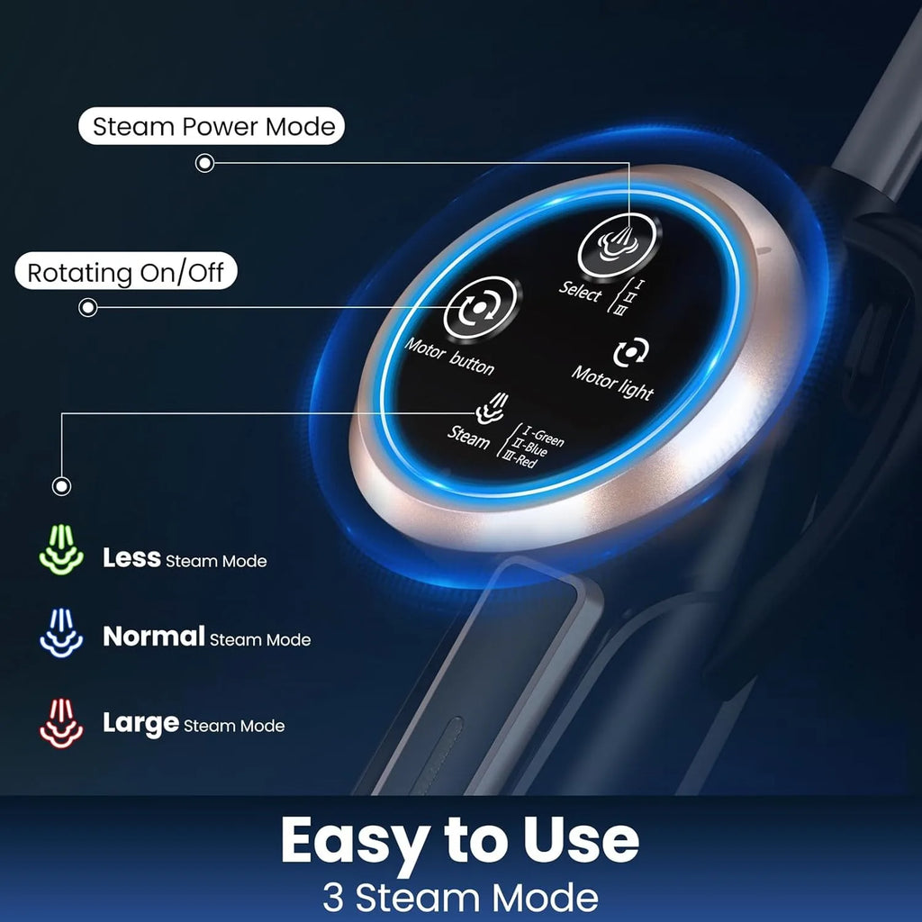 Steam Mop Cleaner with Rotating Pad