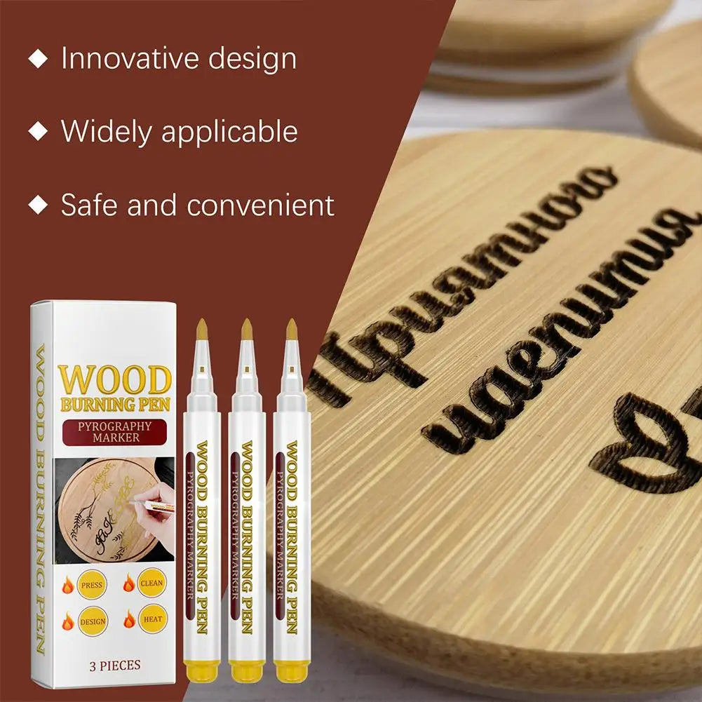 3pcs Wood Burning Pen