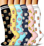 6 pairs of Compression Socks