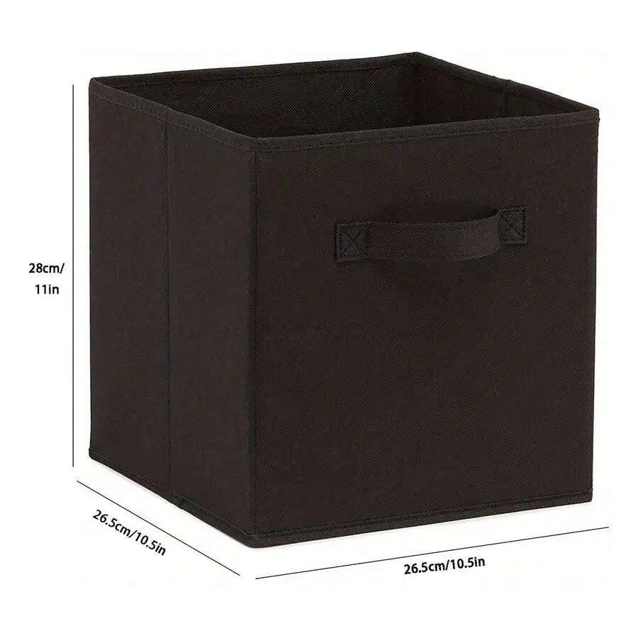 3/6-Pack 11" Collapsible Fabric Cube Storage Box