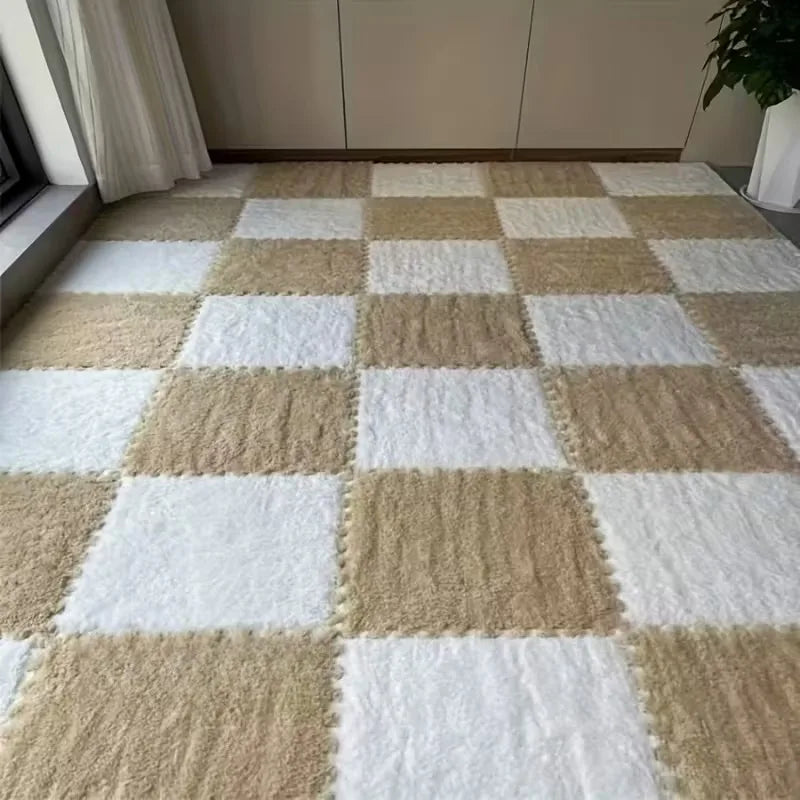 Soft Plush Puzzle Interlocking Foam Rug