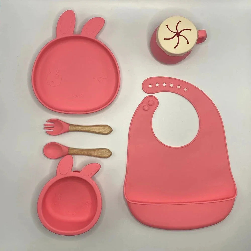 Silicone Baby Feeding Set
