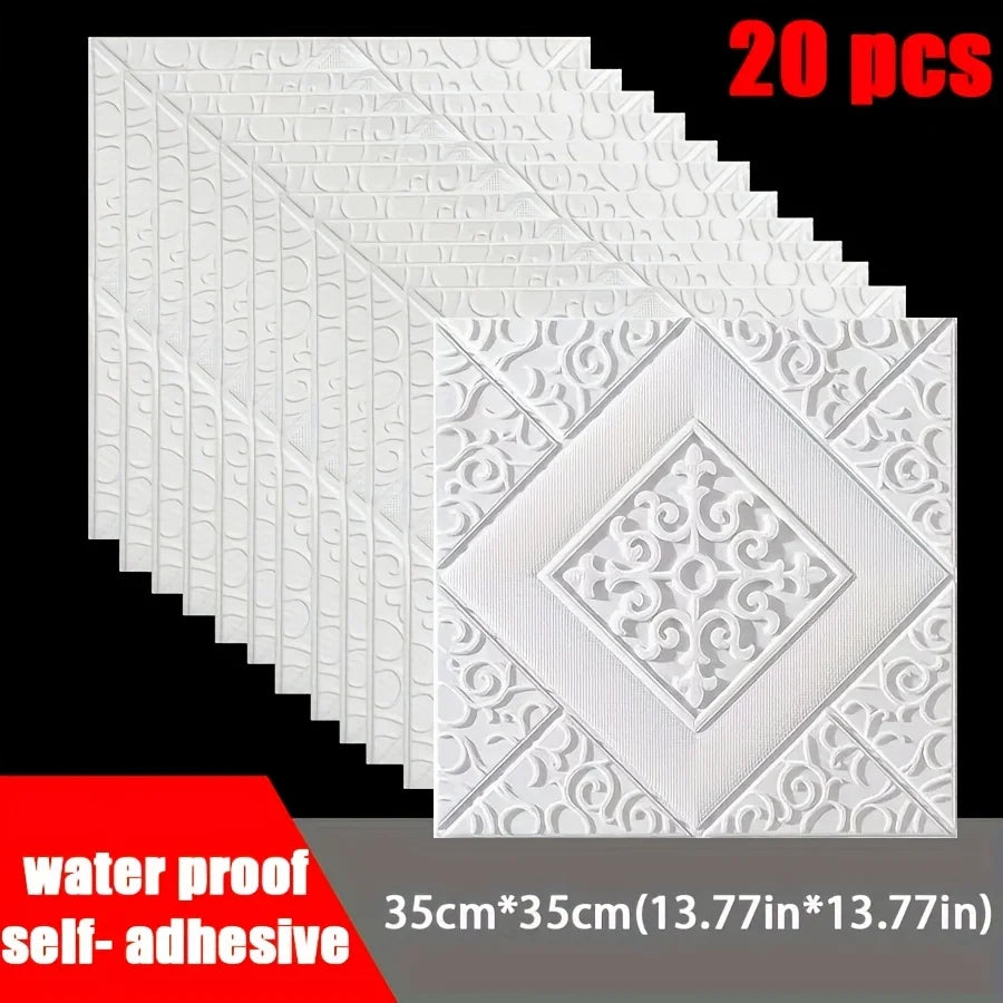 20pcs Ceiling Wallpaper/ Self- Adhesive