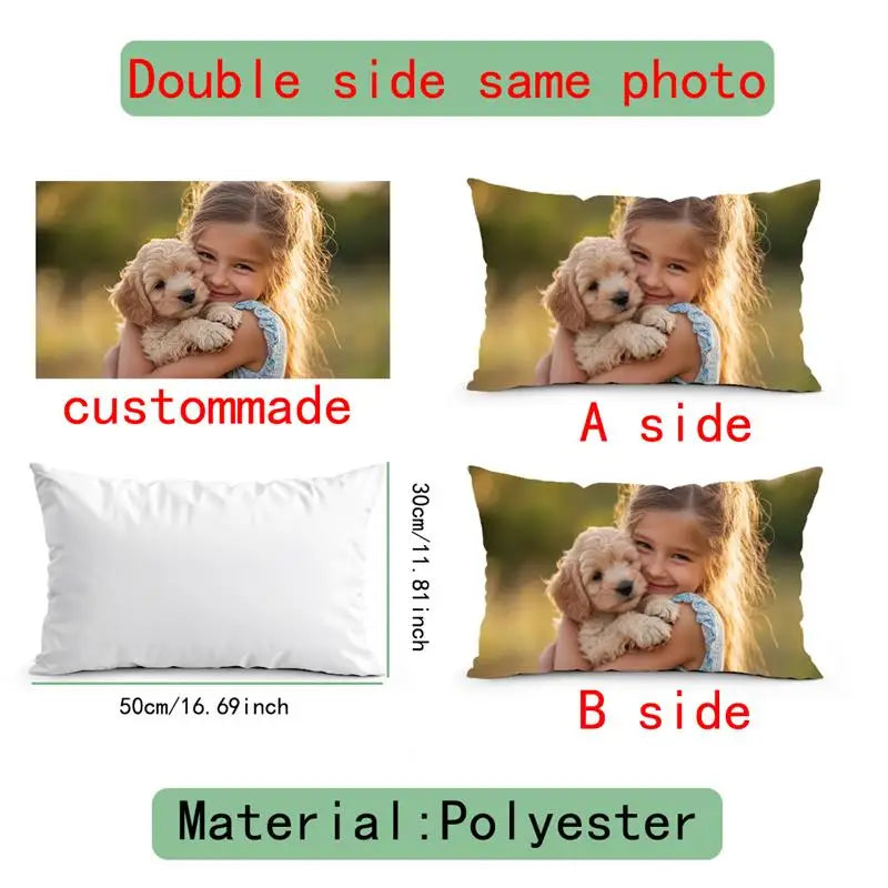 Personalized Pillowcase Printed with Your Picture