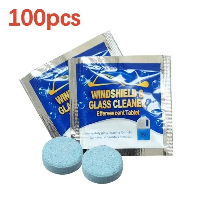 Effervescent Tablet Glass Solid Detergent
