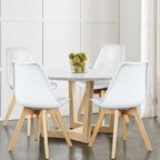 4 Leather Dining Chairs