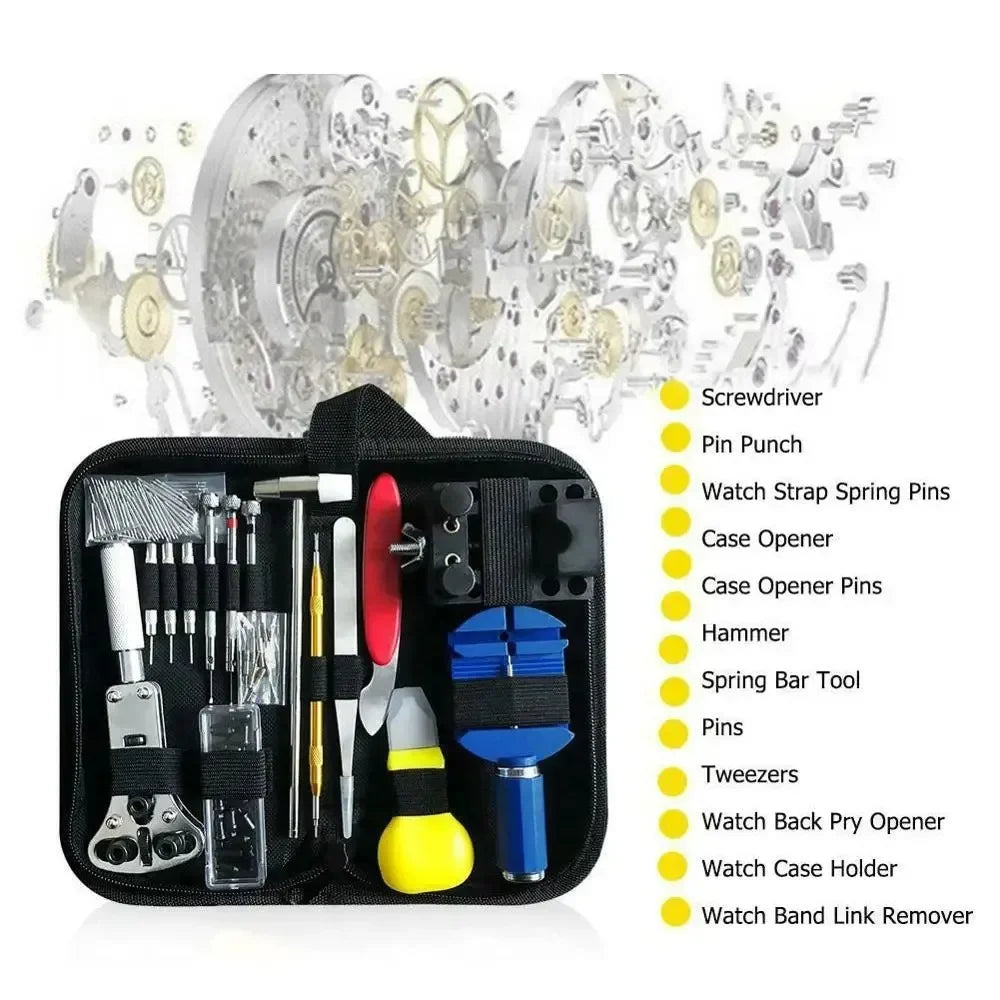 147Piece/Set Watch Opener Repair Kit