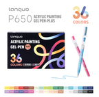 6/24/36/54/72/90 Colors Acrylic Painting Pens